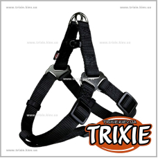 Шлея с подкладкой для собак TRIXIE - Premium (Размер:65-80см/25мм, Цвет:чёрн)