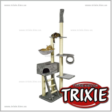 Домик для кошки TRIXIE - Zaragoza (высота: 230-260 см, цвет: серый)