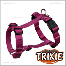 Шлея для собак TRIXIE - Premium (Размер:40–65см/15мм, Цвет:ягодный)