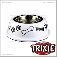 Миска стальная для собак TRIXIE (Размер: 0,25л/11см)