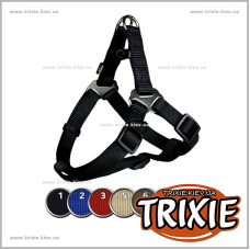Шлея с подкладкой для собак TRIXIE - Premium (Размер:30-40см/10мм, Цвет:чёрн)