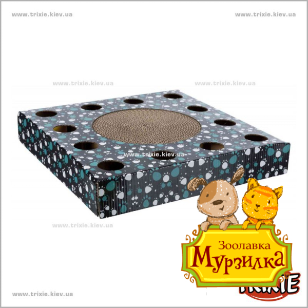 Драпак-коробка с мячиком внутри TRIXIE (33 × 5.5 × 33 см)