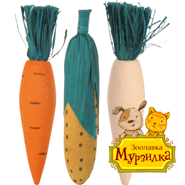 Игрушка-уход за зубами грызунов TRIXIE - Wooden Fun