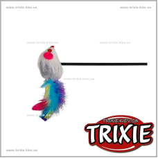 Набор удочек-дразнилок  для кошки TRIXIE  (мышка)