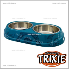 Миска  для кошки TRIXIE - Paris (Размер: 2х0.45л/14см)