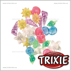 Разноцветные прозрачные ракушки для аквариумов  TRIXIE