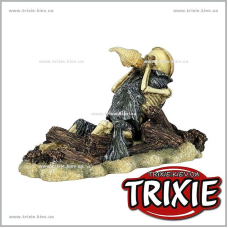 Грот для рыбок TRIXIE - Скелет с морской раковиной Грот для рыбок TRIXIE - Скелет с морской раковиной