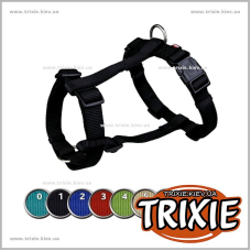 Шлея для собак TRIXIE - Premium (Размер:30-40см/10мм, Цвет:чёрн)