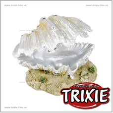Грот для рыб TRIXIE - Морская раковина с жемчужиной, 9 см Грот для рыб TRIXIE - Морская раковина с жемчужиной, 9 см
