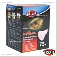 Инфракрасная керамическая лампа для террариума TRIXIE (Размер: 75х100мм, Производительность: 75 Вт)