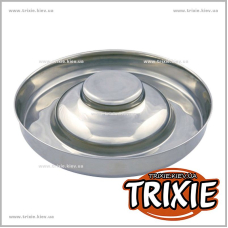 Стальная миска для щенков TRIXIE (Размер: 4л/38см)