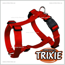 Шлея для собак TRIXIE - Premium (Размер:75-100см/25мм, Цвет:красный)
