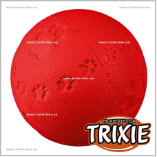 Мяч с пищалкой для собак TRIXIE (Размер: 7см)