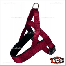 Шлея для собак TRIXIE Premium (Размер: 68–88см/50мм, Цвет: бордо )