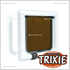 Дверца для котов TRIXIE - Classic (Цвет: белый) Дверца для котов TRIXIE - Classic (Цвет: белый)