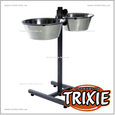 Стойка с мисками для собак TRIXIE (Размер: 4,7л)