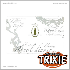 Подстилка под миску для собак TRIXIE - King of dogs (Размер: 44х28см)