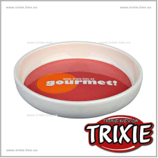 Миска керамическая для собак короткомордых пород TRIXIE (Размер: 1л/20см)