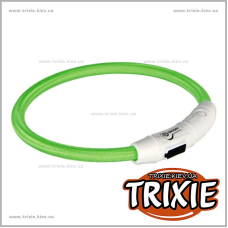 Светящийся USB ошейник для собак TRIXIE(Размер: 35см)