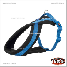 Шлея Premium-TRIXIE (45-80 см/25 мм, синий)