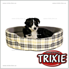 Лежак с бортиком для собак Trixie - Lucky (Размер: 85х75см)