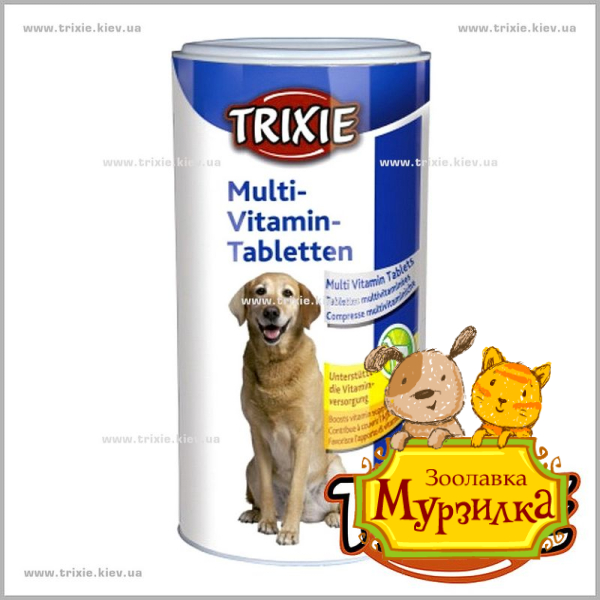 Мультивитамины в таблетках TRIXIE (Вес: 125гр) Мультивитамины в таблетках TRIXIE (Вес: 125гр)