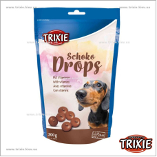 Дропс со вкусом шоколада для собак TRIXIE (Вес: 200гр)