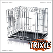 Переносная клетка для собак TRIXIE (Размер: 64х54х48см) Переносная клетка для собак TRIXIE (Размер: 64х54х48см)