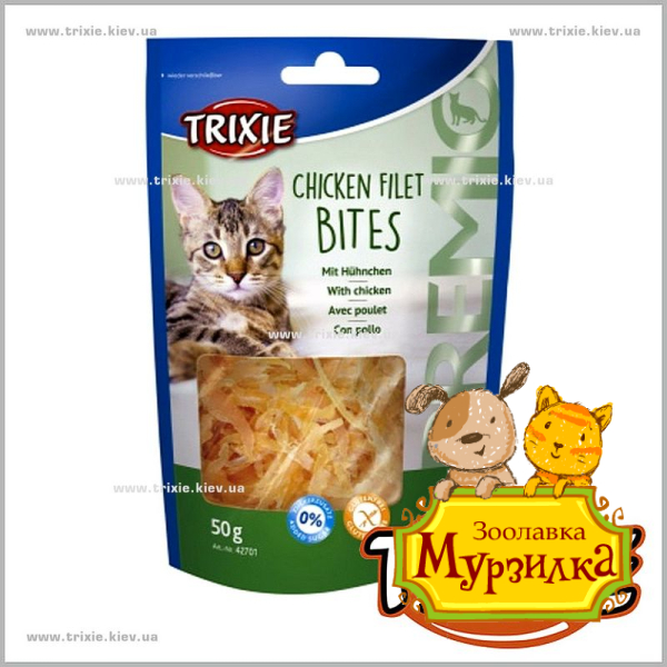 Кусочки куриного филе для котов TRIXIE - Premio