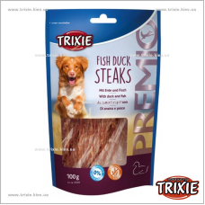 Лакомство для собак TRIXIE Fish Duck Steaks
