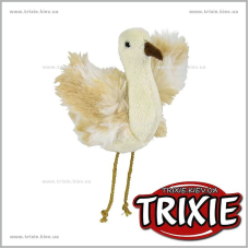 Игрушка для кошки TRIXIE - Страус с пищалкой Игрушка для кошки TRIXIE - Страус с пищалкой
