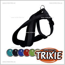 Шлея с подкладкой для собак TRIXIE - Premium(Размер:20–30см/10мм, Цвет: чёрный)