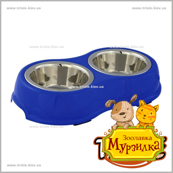Миска  для кошки TRIXIE (Размер: 2х0,75л/15см)