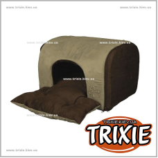 Лежак-пещера  для кошки TRIXIE- Hollis (Цвет: песок/коричневый)