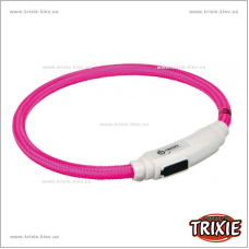 Светящийся USB ошейник для собак TRIXIE(Размер: 35см)