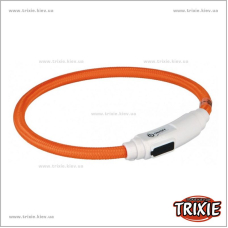Светящийся USB ошейник для собак TRIXIE(Размер: 35см)