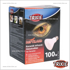 Инфракрасная керамическая лампа для террариума TRIXIE (Размер: 75х100мм, Производительность: 100Вт)