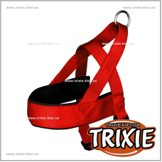 Шлея для собак TRIXIE - PremiumComfort (Размер:53–66см/40мм, Цвет:красный)
