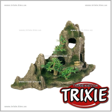 Грот для рыбок TRIXIE - Скалы с пещерой с растениями, 27,5 см Грот для рыбок TRIXIE - Скалы с пещерой с растениями, 27,5 см