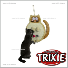 Когтеточка для кошки TRIXIE - Кошка, с игрушками Когтеточка для кошки TRIXIE - Кошка, с игрушками