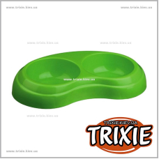 Двойная миска для кошки TRIXIE
