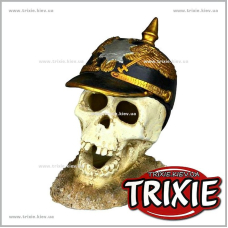 Грот для рыбок TRIXIE - Череп в шлеме Грот для рыбок TRIXIE - Череп в шлеме