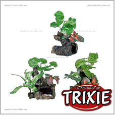 Грот с растениями для рыбок TRIXIE -  в аквариум