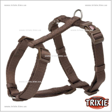 Шлея Premium-TRIXIE (нейлон 20–32см/10мм, мокка)