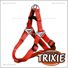 Шлея с подкладкой для собак TRIXIE - Premium (Размер:80-100см/25мм, Цвет:красн)