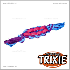 Витая палочка на канате для собак TRIXIE - Denta Fun