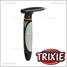 Расческа-грабли с крутящимся длинным зубом TRIXIE (Размер: 7х14см/2см)