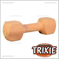 Деревянная квадратная гантель для собак TRIXIE (Вес: 400гр)