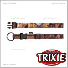 Ошейник  для собак TRIXIE с рисунком (Размер: 40-65/2,5 см)