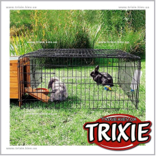 Загон TRIXIE, с крышей (уличный), чёрный Загон TRIXIE, с крышей (уличный), чёрный